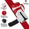 Twisto Boxing Gloves Sparring X7 (10 oz, Red/White)