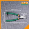 SPEEDWOX Flush Cut Pliers Side Cutting Pliers with Longer Flush