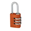 ABUS combination lock 145/20 orange - Luggage lock, locker lock