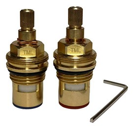 Carron Phoenix Alba, Bali, Dante Noir Spiral, Lucida, Tripure, Maya, Windsor Compatible Replacement Tap Cartridges Valves (Pair)