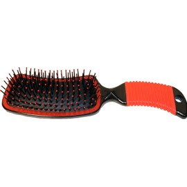 Partrade Trading Corporation Curved Mane and Tail Brush Red