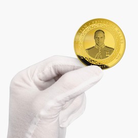 Celebrating William The Prince of Wales Commemorative Coin - Gold Edition