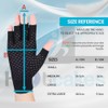 Hotcakes Fingerless Compression Arthritis Gloves for Women & Men with