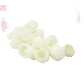 Baluue Silk Balls for Face Cleaning Natural Skincare Exfoliant Makeup Remover 200pcs