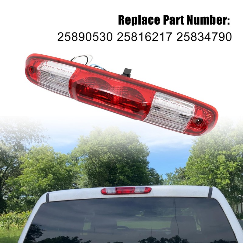 FZJDSD 3rd Third Brake Light High Mount Stop Light and