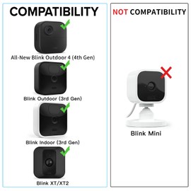 Weatherproof 30ft/9m Power Cable for Blink Outdoor 4 (4th Gen), Blink Outdoor/Indoor (3rd Gen)&Blink XT/XT2, Flat Extension Charger Cable with Adapter, Including Extra Type C to Micro USB Adapter