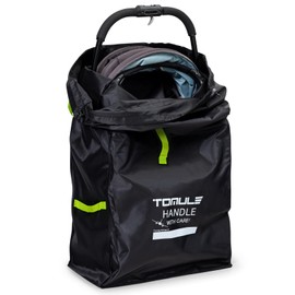 TOMULE Waterproof Gate Check Stroller Bag for Airplane Travel - XL Size, Padded for Double Stroller - Fits All - (Black)