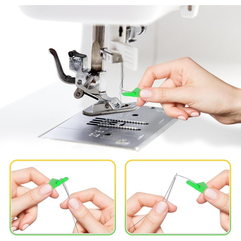 10 Pcs Fish Mouth Automatic Sewing Needle Threader - Easy-to-use