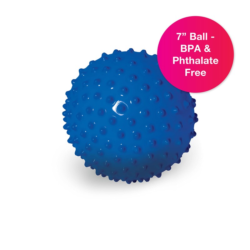 Edushape Sensory Ball for Baby - 7” Solid Primary Color