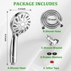 OHDAY® High Pressure Shower Head with Handheld Built-in Power Wash