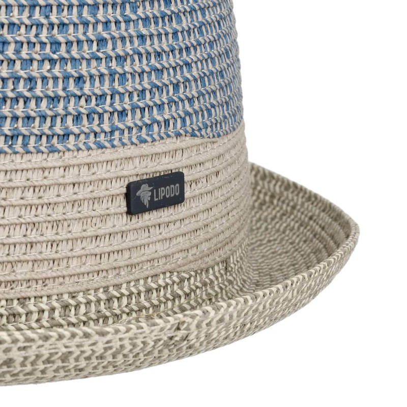 Lipodo Ennario Pork Pie Straw Hat - Hat - Classic