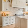 Ravinte 10 Pack 3-1/2 Inch Cabinet Pulls Black Sqaure Kitchen
