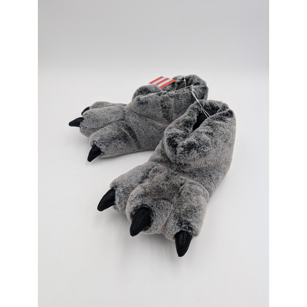 Cat & Jack Youth Boys Slippers Size L 4/5 Gray
