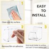 NiHome Clear Acrylic Kitchen Sink Sponge Holders 2PCS for Sponges,
