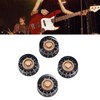 4PCS Electric Guitar Bass Knobs Potentiometer Knob Caps for Volume