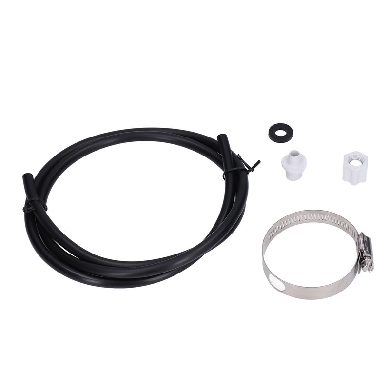 Chlorinator Feeder Connection Pack with Nut Gasket Clamp Tubing for