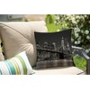 Brooklyn Bridge New York Cityscape Manhattan Skyline Night Cotton Linen