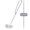 COM-FOUR® 2 x Spiral Whisks Stainless Steel 304 Rust-Proof –