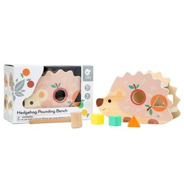 Hammer Toy Hammer Toy Ball Dropper Xylophone Educational Toy 1 Year Old Wooden Toy | Classic World Hedgehog Pounding Bench | (CL20137)