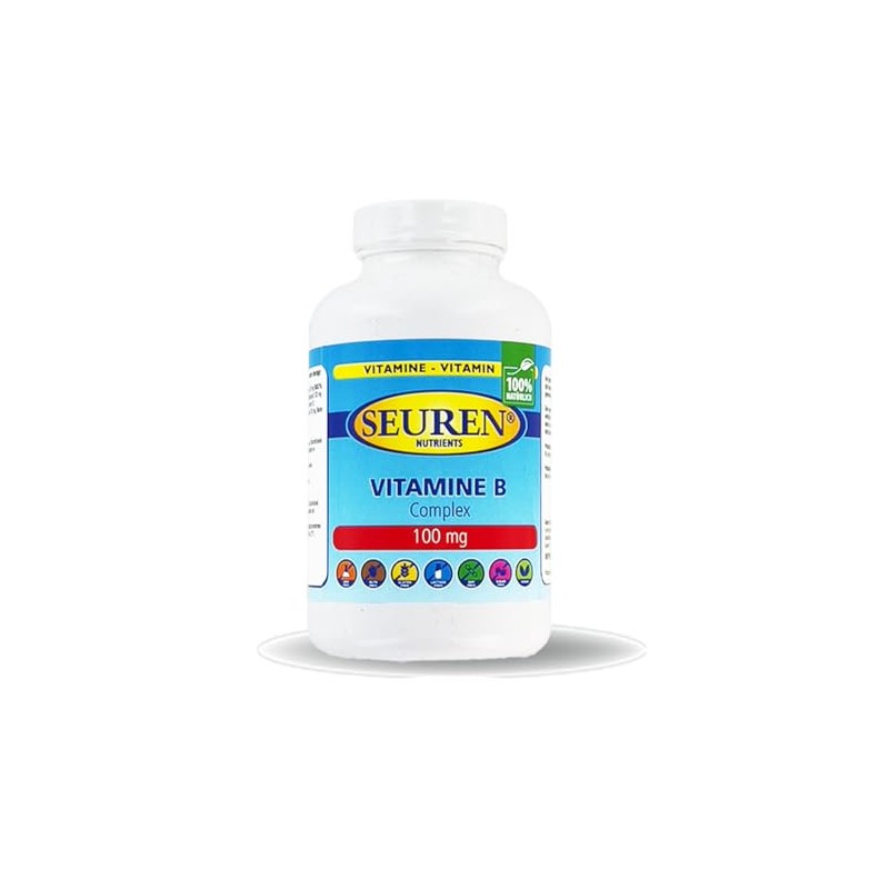 Seuren Nutrients | Vitamin B Complex 100 Tablets | high
