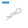uxcell 1 mm x 17 mm Cotter Pins Spring Fastener,