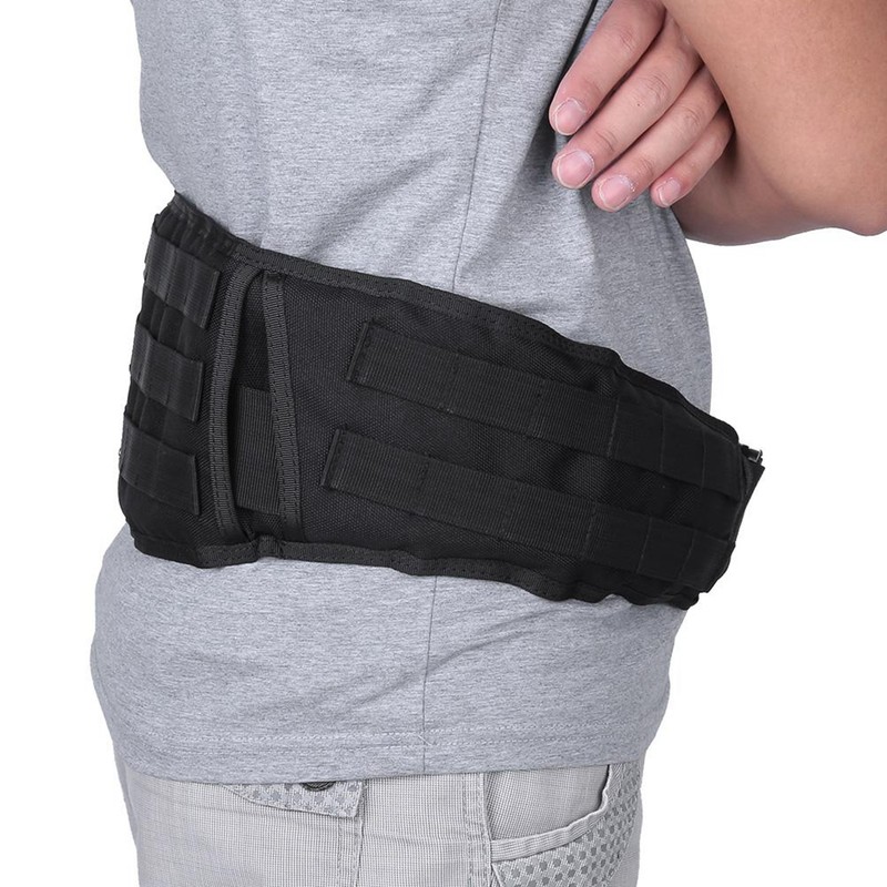 Nylon Lightweight Military Battle Combat Duty Waist Padded Belt Webbing