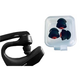Zotech Replacement Eartips for Plantronics Voyager 5200, 3 Pcs (Double Flange)