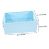 LABRIMP 4pcs Collapsible Kitchen Organiser Storage Baskets Cute Multifunctional Home