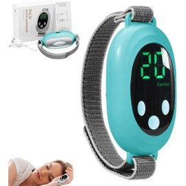 TOCOZOC Dispositivo PortáTil de Mano para Dormir, Ayuda para Dormir de Mano con Correa Ajustable, Ayuda para Dormir para La Ansiedad y El Insomnio, para Mejorar La Ansiedad Del Sueñ (Verde)