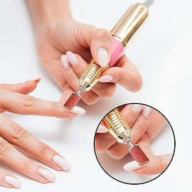 300 Repuestos Lijas de Barril Pulidor Dirl Uñas Manicura Limas de #80#120#180 juego de puntas de repuesto para lijadoras de uñas