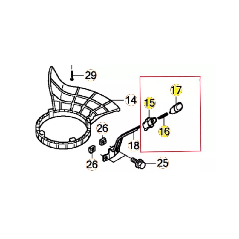 For Honda HRN216 Honda Grip 76270-VR8-N00Z