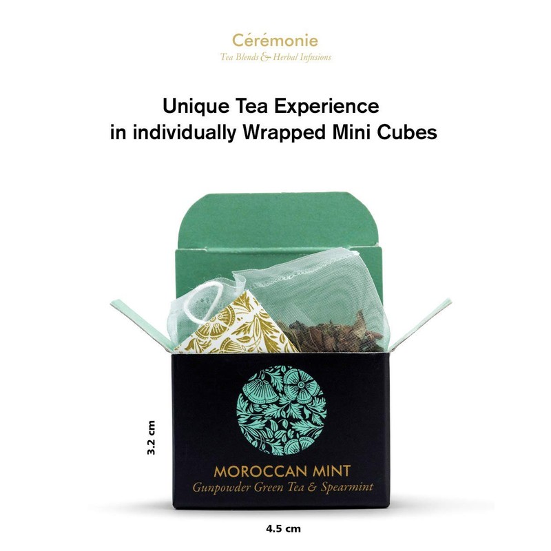 Ceremonie Tea Premium Gourmet Herbal Teas Variety Pack - Kosher