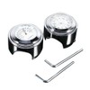 VGEBY Motorcycle Handlebar Clock, 7/8" 1" Motorcycle Handlebar Dial Clock