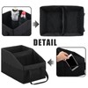 Honeydak Passenger Seat Organizer, Collapsible Car Storage for Console Front/back
