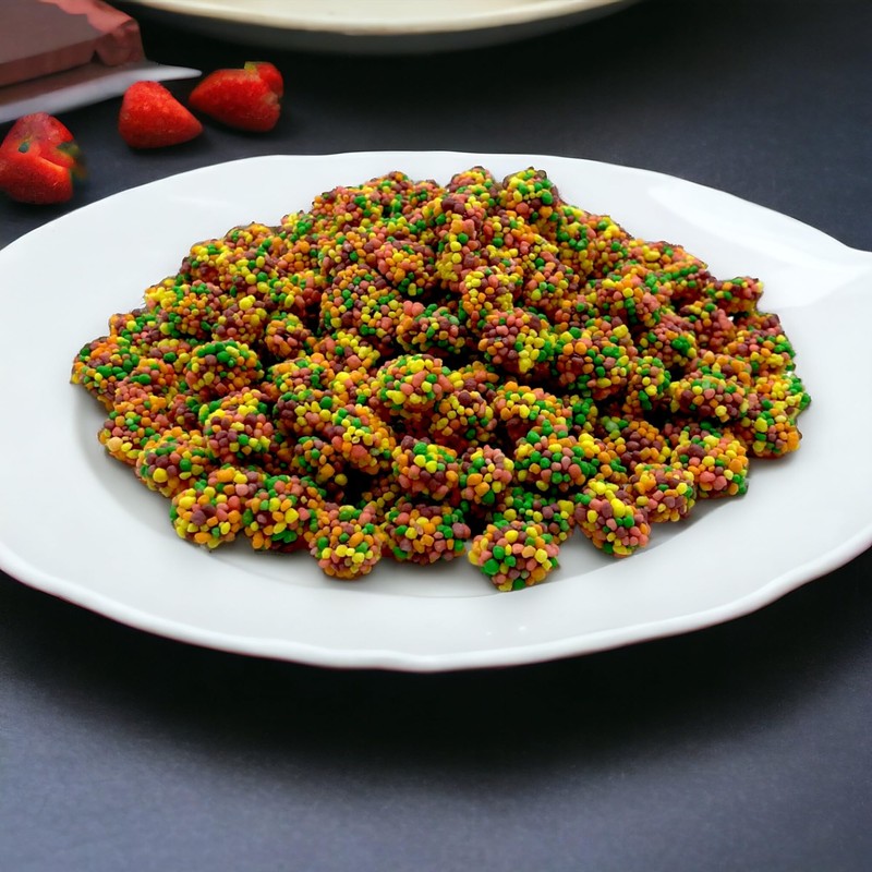 KLub Bulk Gummy Cluster -1.5 lbs Vibrant Rainbow Flavors, Deliciously