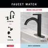 Delta Nicoli (4-Pack) Bathroom Set Matte Black 18" Towel Rack,