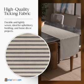 Ticking Fabric by The Yard - 54" Wide