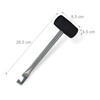 Rubber Mallet 2in1 Camping Peg Puller Hook 800g Tent Hammer