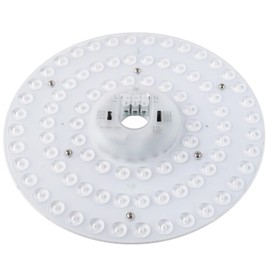 HAOLEDI 6.69" 24W LED Ceiling Fan Light Retrofit Kit, Ceiling Light Replacement kit, 5CCT 3000K 3500K 4000K 5000K 6000K Adjustable, 12W 18W 24W Switch, 2800LM 120V ETL (24, Watts)