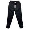 Men's Goalkeeper Pants, Goalie Padded Pants (AM) Black