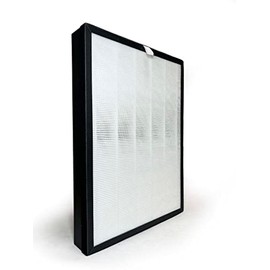 Nispira BKJ-33 3-in-1 True HEPA Filter Replacement For Colzer Air Purifier Remove Smoke Pet Smell, 1 Pack