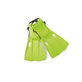 INTEX Small I.6 Unisex Fins – Adult, Yellow, 20.3 x 7.6 x 48.3