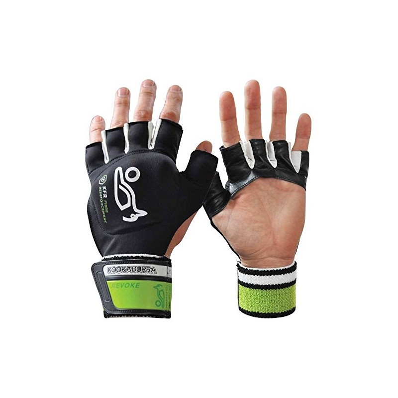 Kookaburra Revoke Hockey Protective Equipment - Black/White, Large