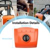Air Filter Cover Compatible with Stihl MS193T MS194T Replaces 1137-140-1902