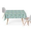 Martina Home Olena Blue Resin Tablecloth 240 x 140 cm