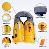 Owntop Life Jacket Manual Inflation D-Shaped Life Device Adjustable Size