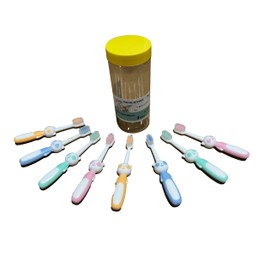 PROBUSINES-Kids Toothbrushes 8 Pack,Soft Bristle Toothbrushes for Kids 3-12 Years Old, Cute Multicolor Boys Girls Toothbrushes,Clean Kids Teeth Bristles Not Easy to Shed