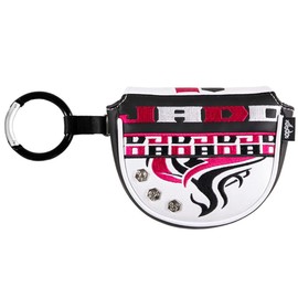JADO JGPC9992M-03 Chain Block Tribal Ver.3~The end of the series ~ Mallet Type Putter Cover JGPC9992M-03 White Pink Black