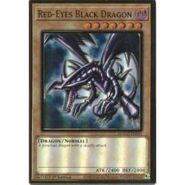 Red-Eyes Black Dragon - MAGO-EN003 - Premium Gold Rare - 1st Edition