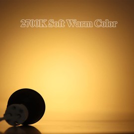 Noobibaba MR11 LED Bulb 12 V, MR11 Bulb GU4 Warm White LED 15 W 25 W 25 W Halogen Bulb Replacement, Not Dimmable 2-Count